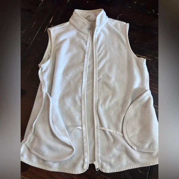 Gap White Lightweight Puffy Puffer Jacket Size Small - Picture 12 of 16